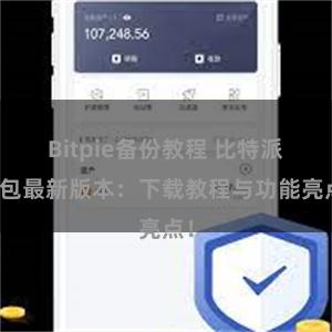 Bitpie备份教程 比特派钱包最新版本：下载教程与功能亮点！