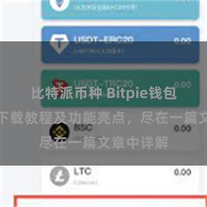 比特派币种 Bitpie钱包最新版本下载教程及功能亮点，尽在一篇文章中详解