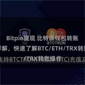 Bitpie提现 比特派钱包转账教程详解，快速了解BTC/ETH/TRX转账操作