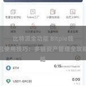 比特派全功能 Bitpie钱包使用技巧：多链资产管理全攻略