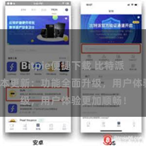 Bitpie便捷下载 比特派钱包最新版本更新：功能全面升级，用户体验更加顺畅！