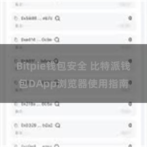 Bitpie钱包安全 比特派钱包DApp浏览器使用指南