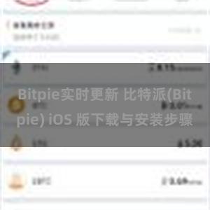 Bitpie实时更新 比特派(Bitpie) iOS 版下载与安装步骤
