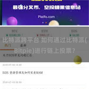 比特派跨平台 如何通过比特派(Bitpie)进行链上投票？