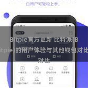 Bitpie官方更新 比特派(Bitpie)的用户体验与其他钱包对比
